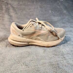 Brooks Shoes‎ Womens 6.5 Gray Pink  Adrenaline GTS 23 Running Sneaker Athleisure